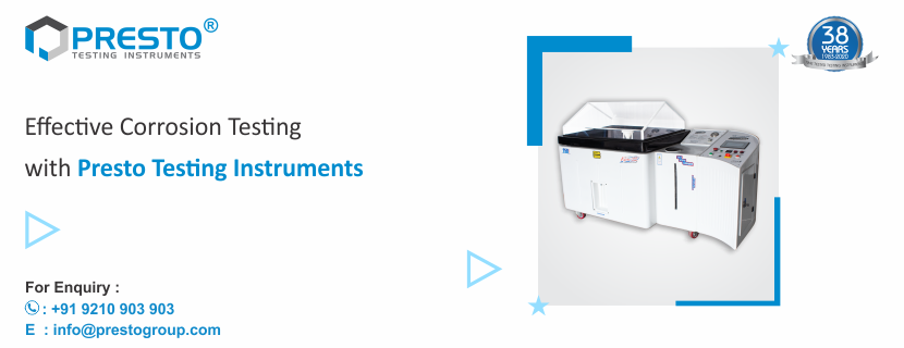 Effective Corrosion Testing with Presto Testing Instruments