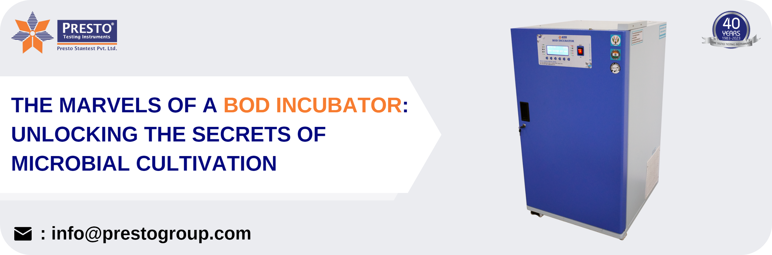 The Marvels of a BOD Incubator: Unlocking the Secrets of Microbial Cultivation