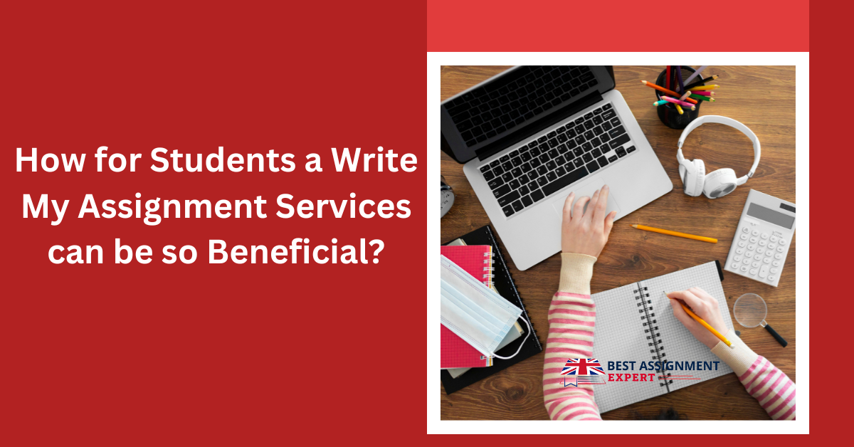 How for Students a Write My Assignment Services can be so Beneficial?
