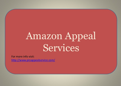 Amazon appeal services