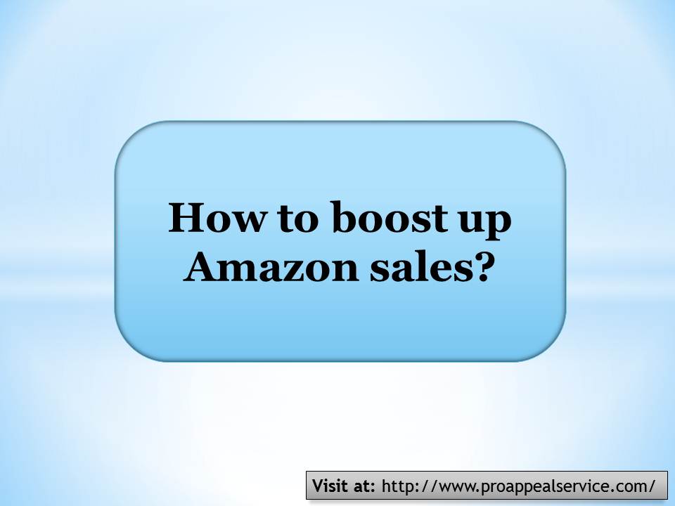 How to Boost Amazon Sales