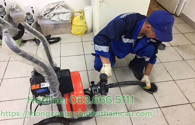 Dịch vụ thông tắc cống nghẹt tại huyện Bình Chánh uy tín hàng đầu