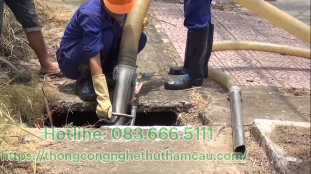 Những điều cần chú ý về dịch vụ hút hầm cầu tại quận Tân Bình