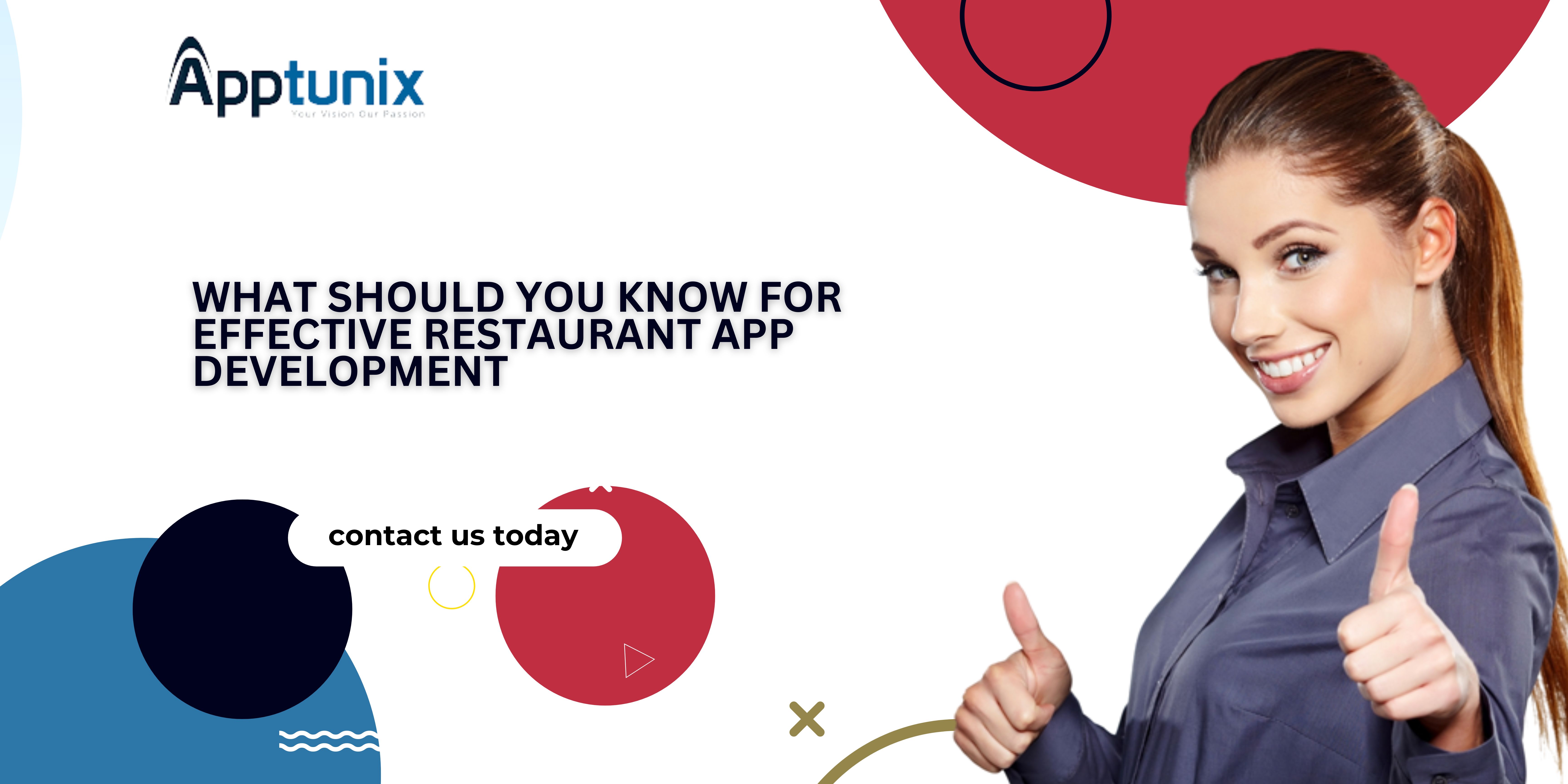 What Should You Know For Effective Restaurant App Development