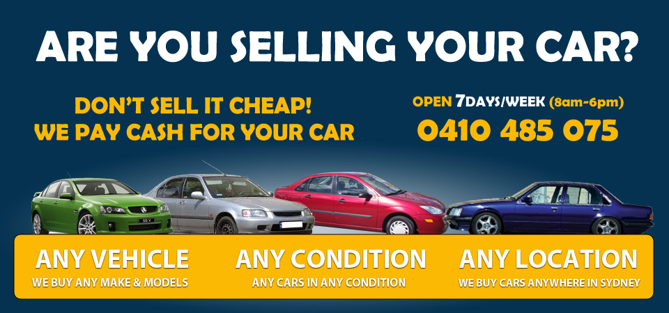 SYDNEY CASH FOR CARS BUYERS
