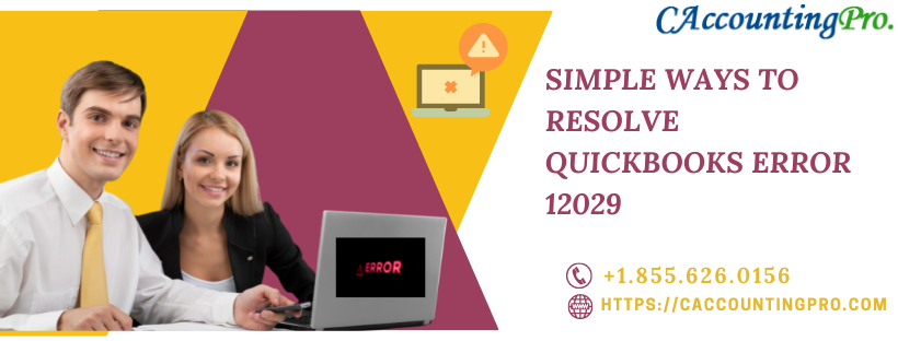Resolve QuickBooks Payroll Update Error 12029