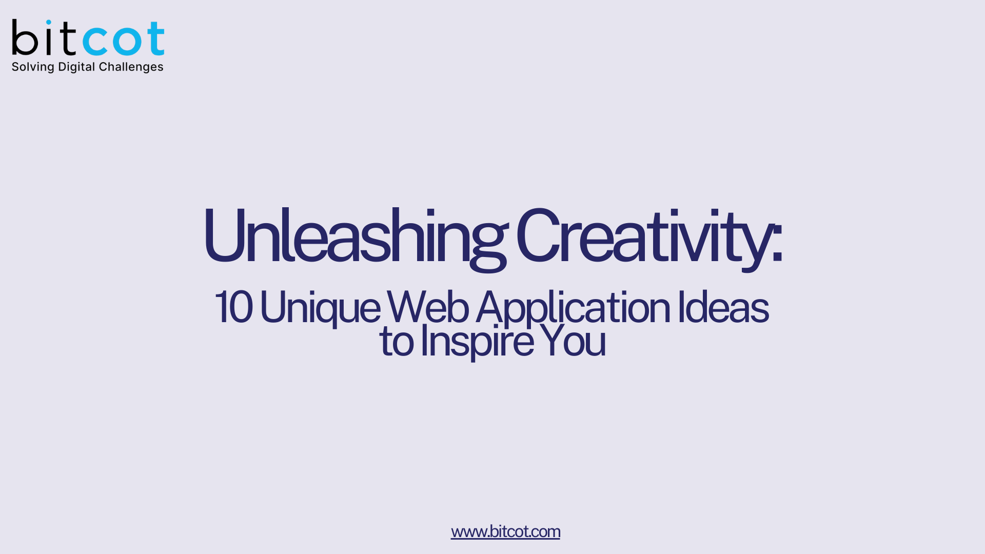 Unleashing Creativity: 10 Unique Web Application Ideas to Inspire You