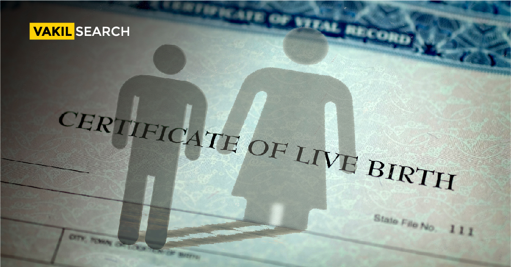 How to change name in Birth certificate online