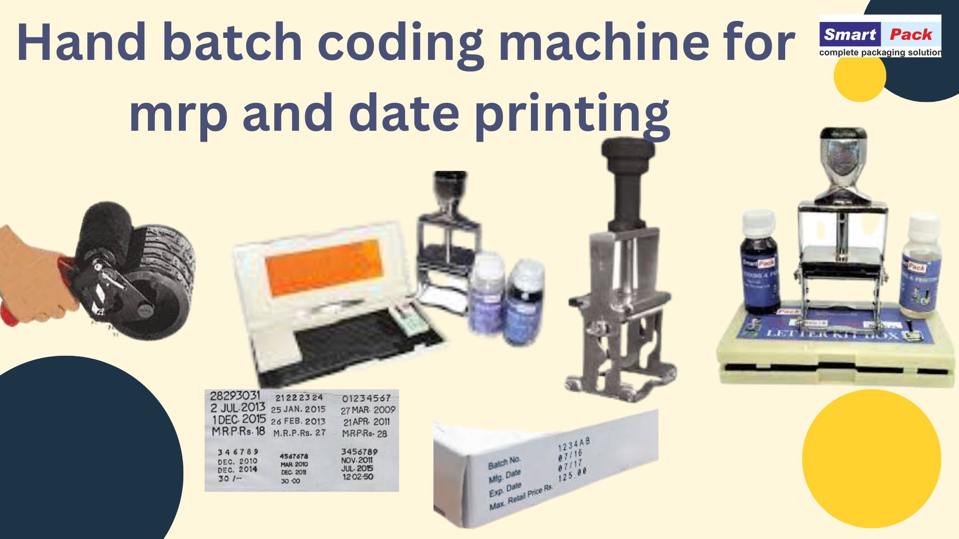 Batch coding machine