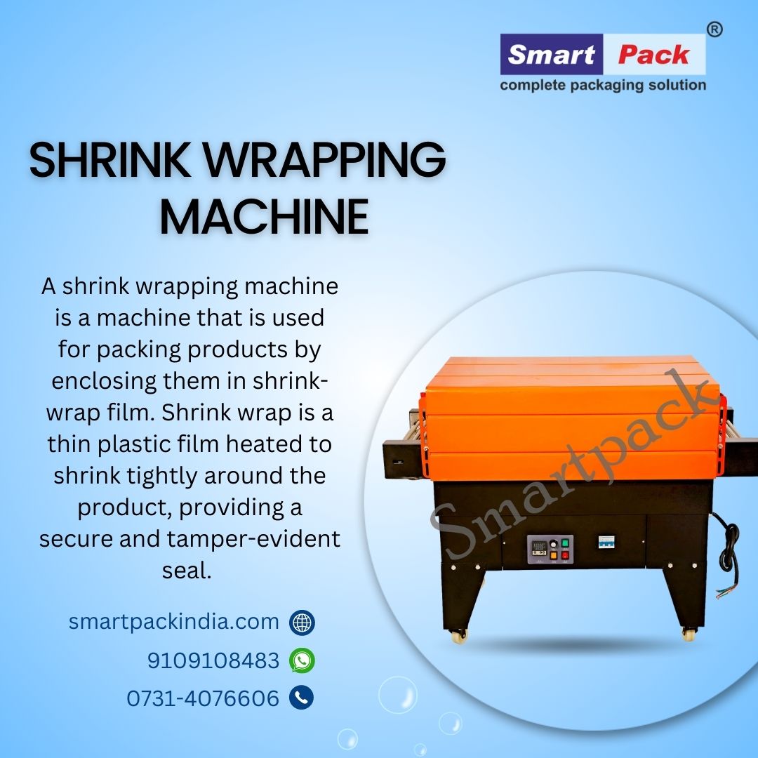 Shrink Machine in India for heat shrink 