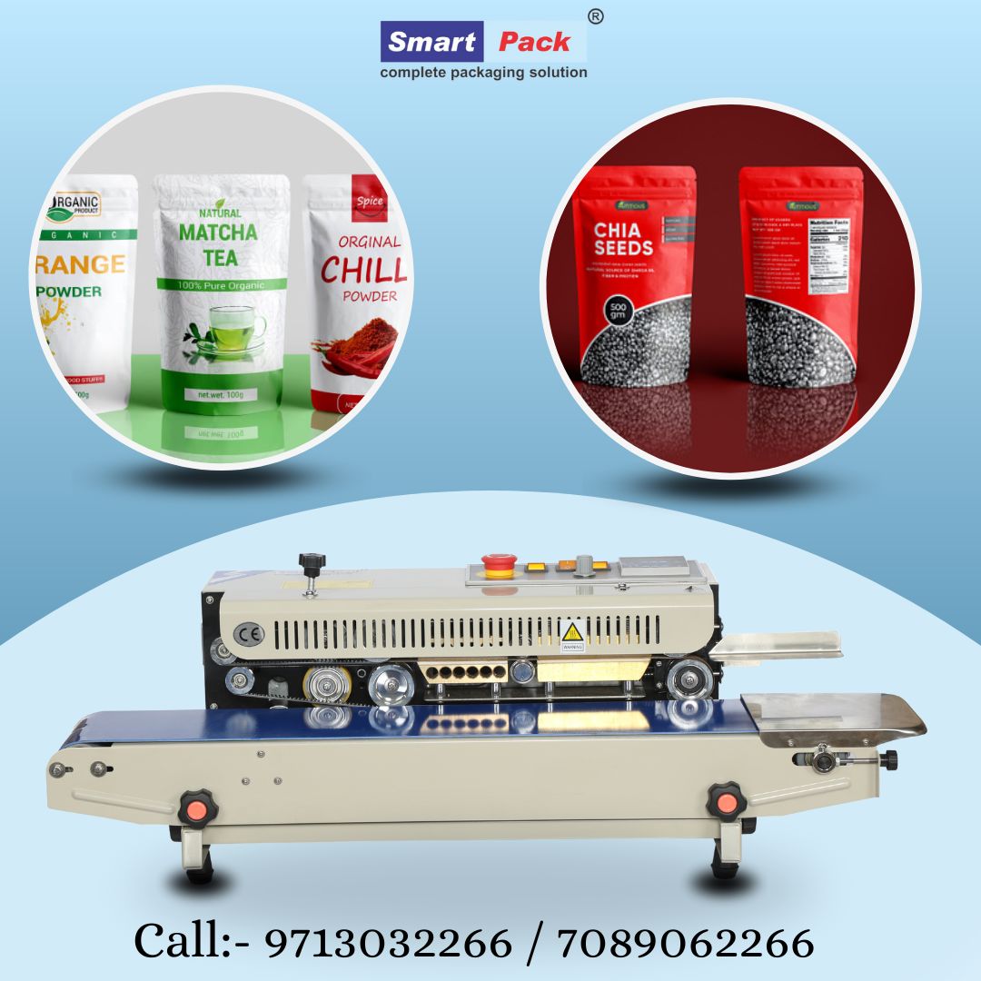 Band sealer machine, Pouch Packing Machine