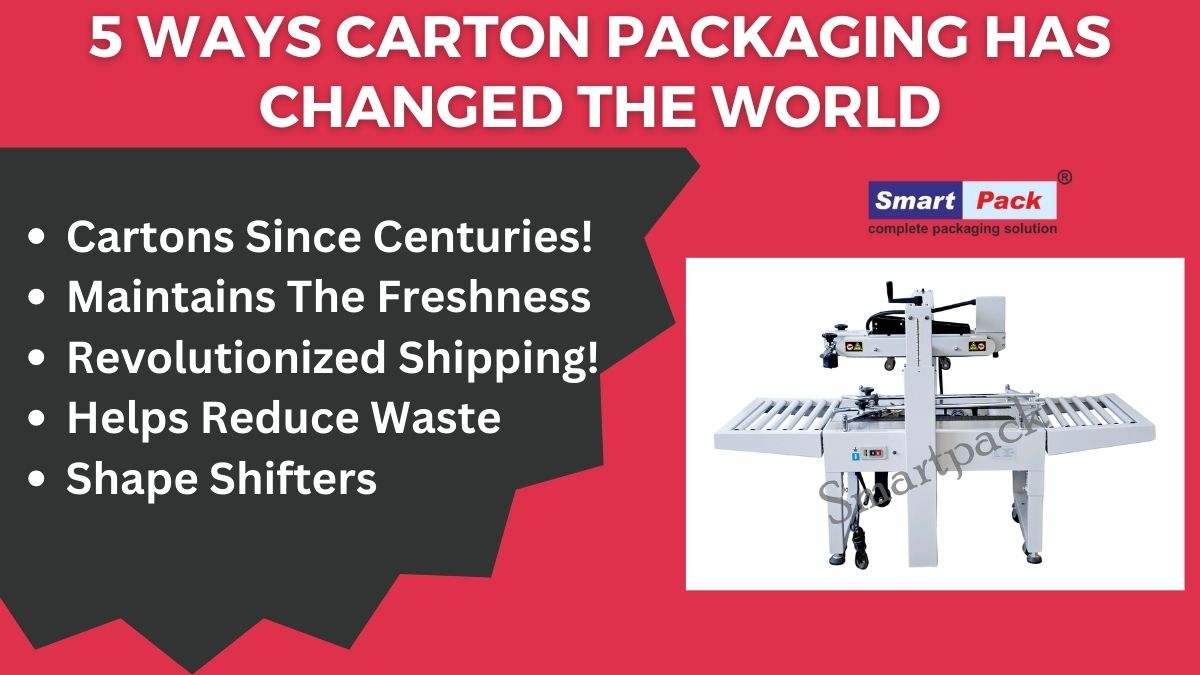 carton box packing machine in India 