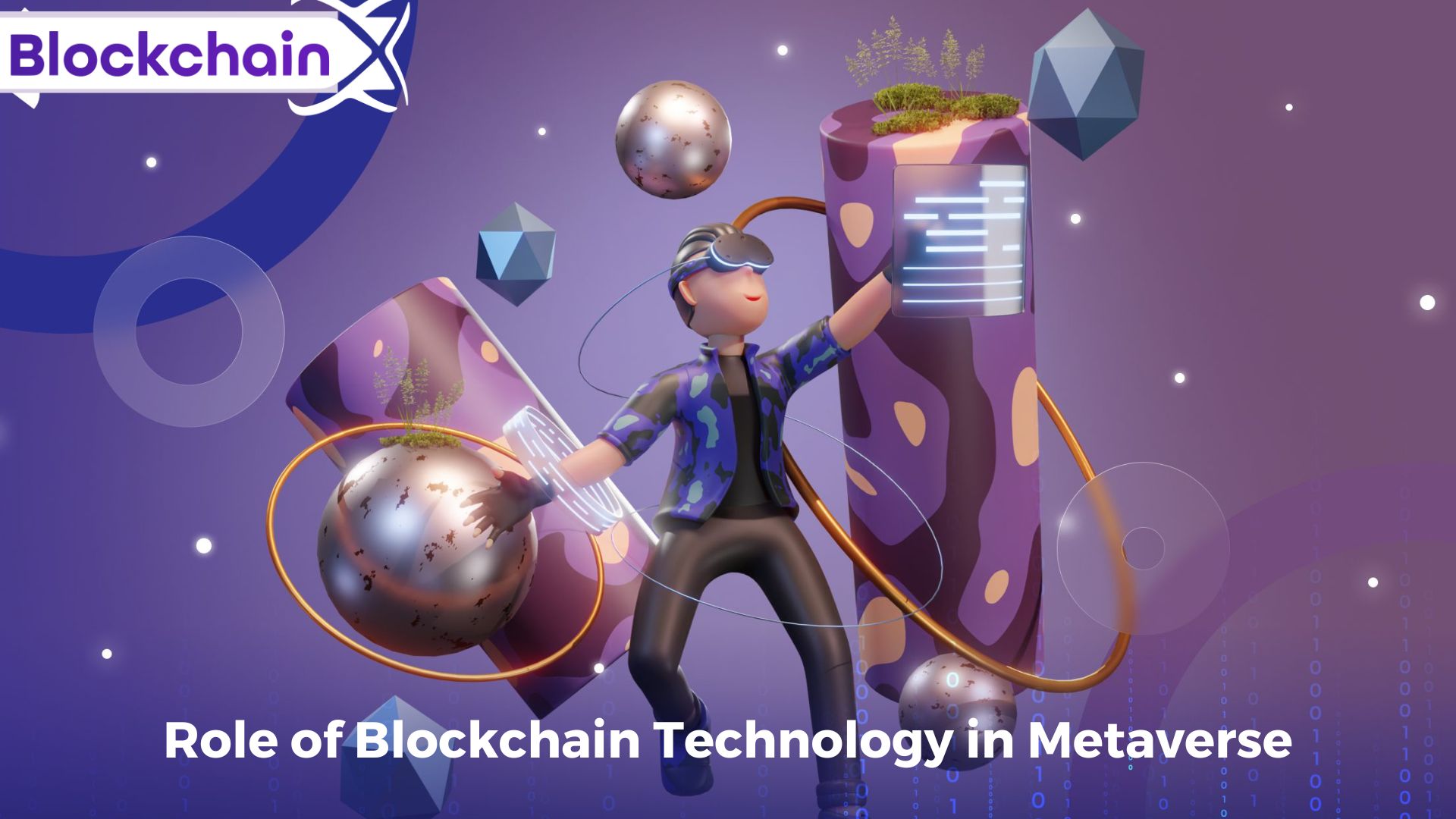What role will blockchain technology play in the development of the metaverse?