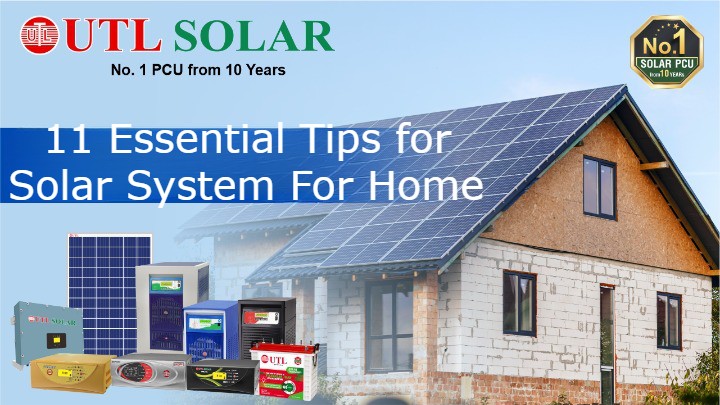 11 Essential Tips for Solar System For Home