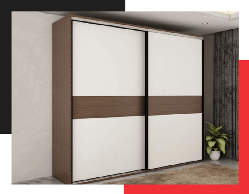 Tips by Artuz Lacquered Glass Sliding Wardrobe - Artuz
