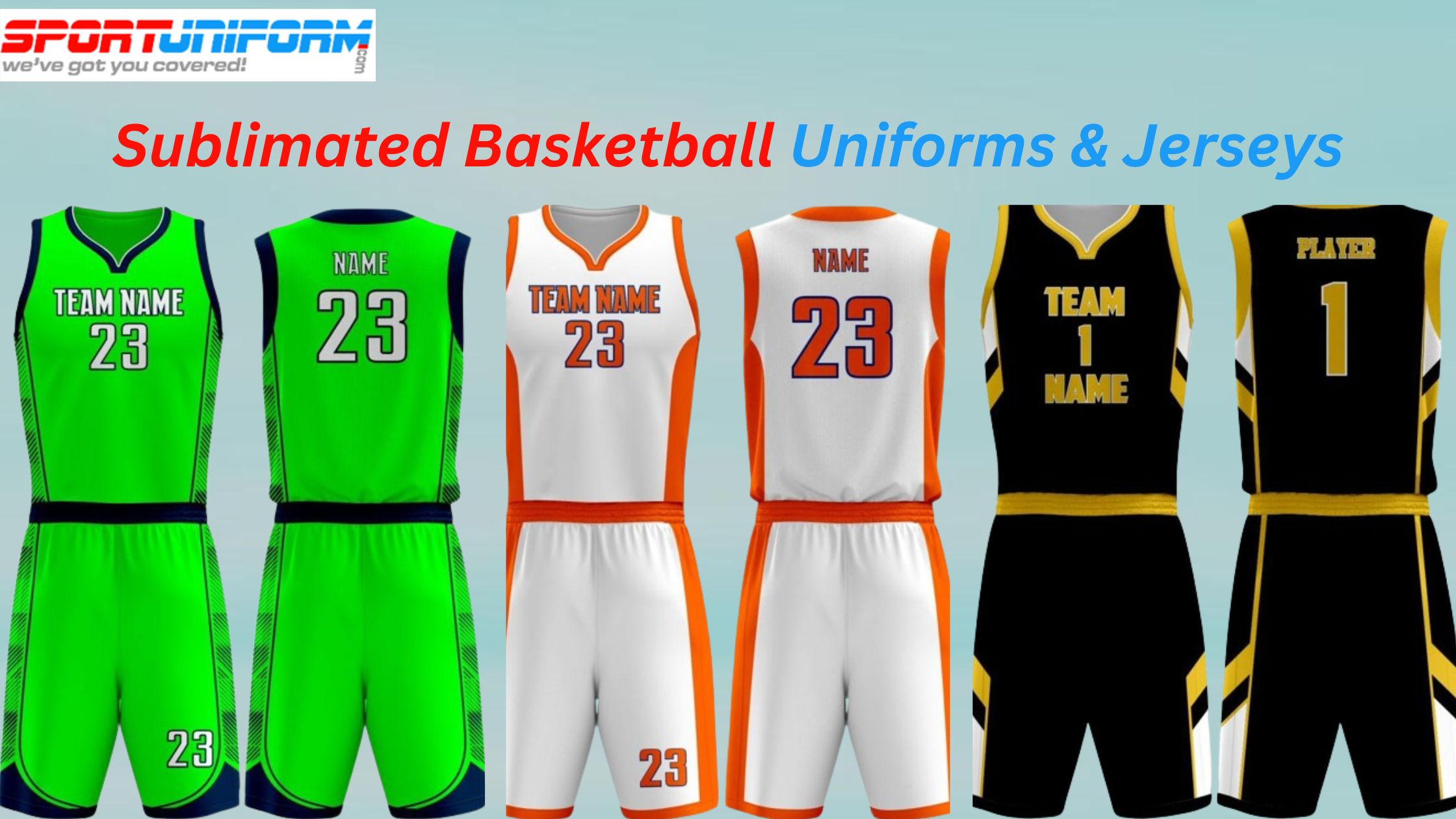 Elevate Your Game with Custom Basketball Uniforms