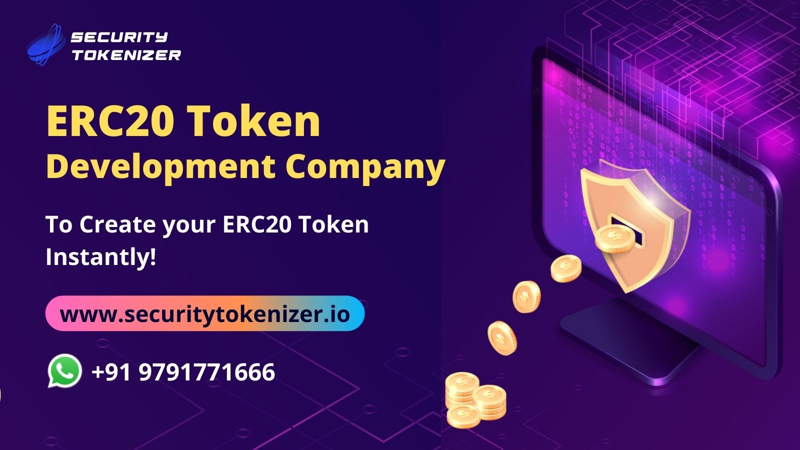 ERC20 Token Development Company | ERC20 Token Development Services