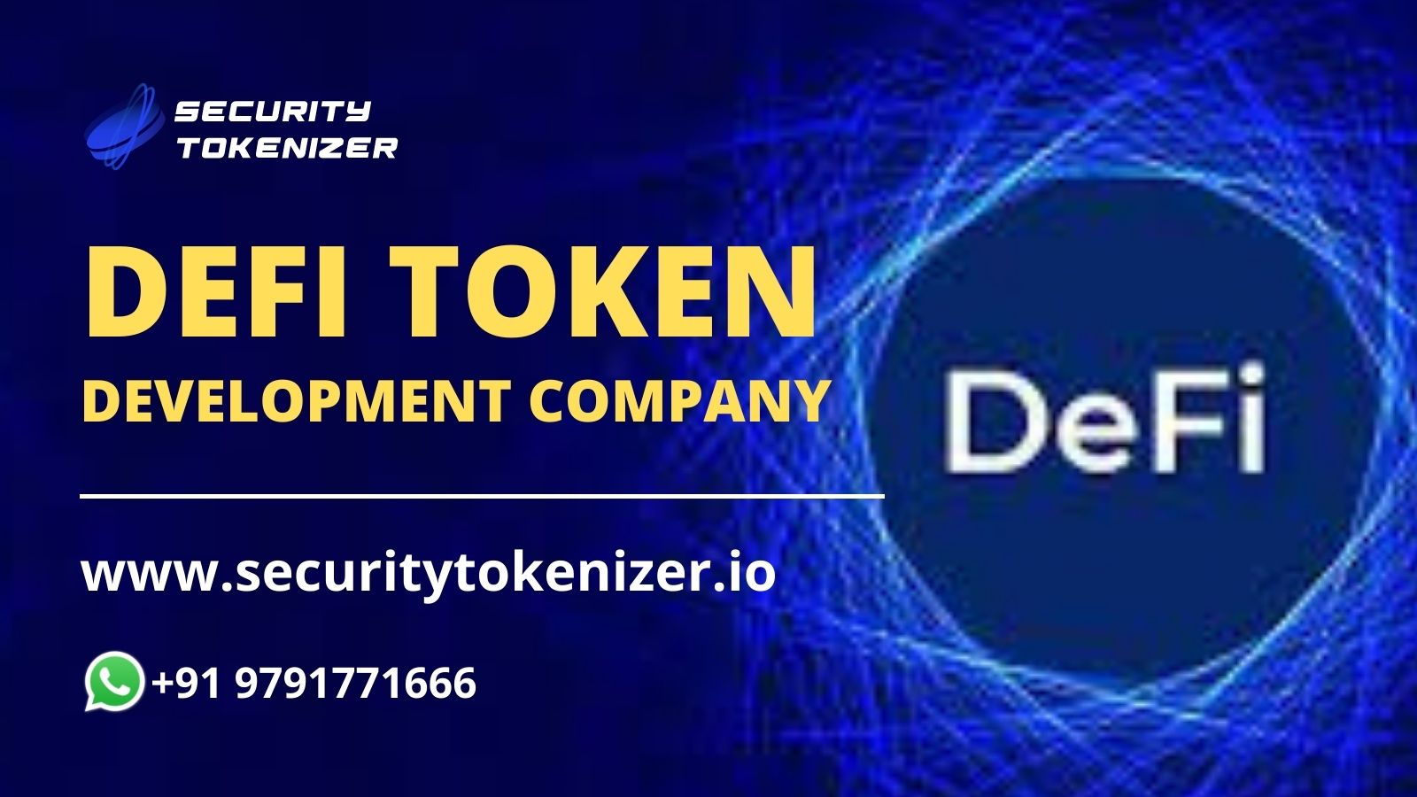 DeFi Token Development Company - Security Tokenizer