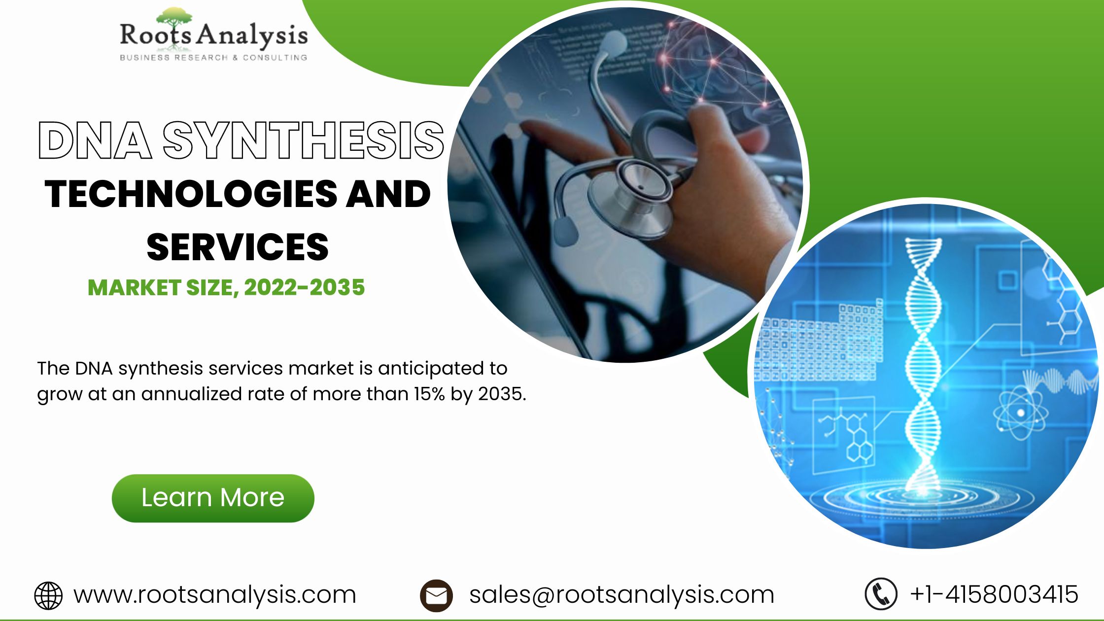 DNA Synthesis Technologies  | Industry Analysis | Market Size | 2035