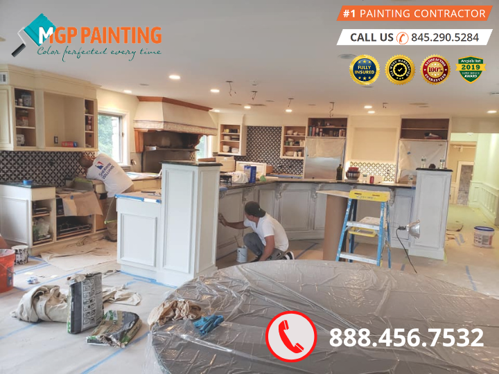 How much does it Cost to Paint Kitchen Cabinets | MGP Painting