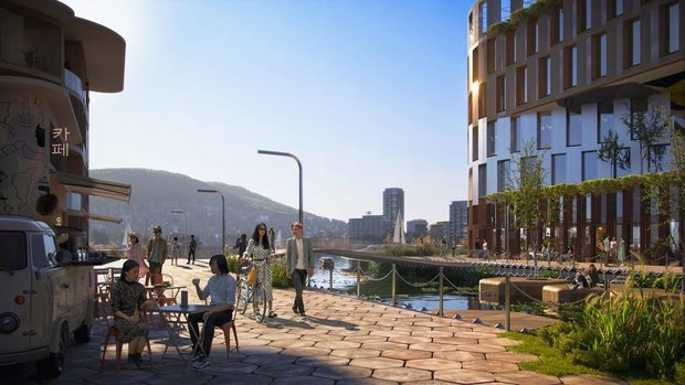 Unsinkable floating city: an innovative project in South Korea