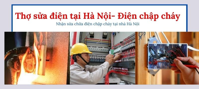 Các hạng mục mà thợ sửa điện Hà Nội Kiên Cường làm