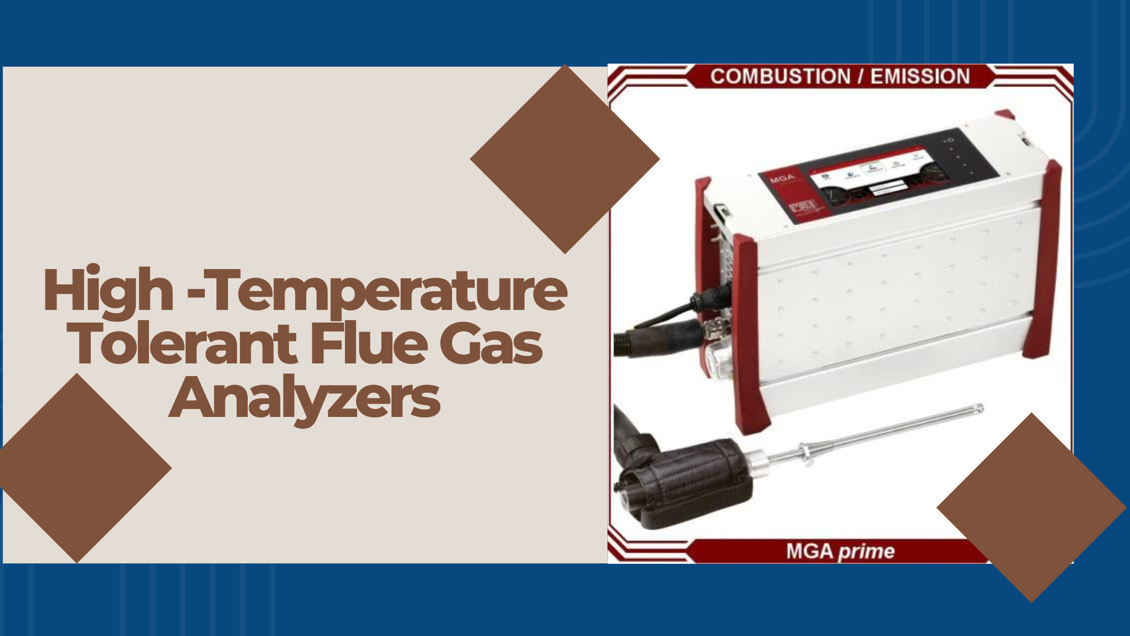 High-Temperature Tolerant Flue Gas Analyzers