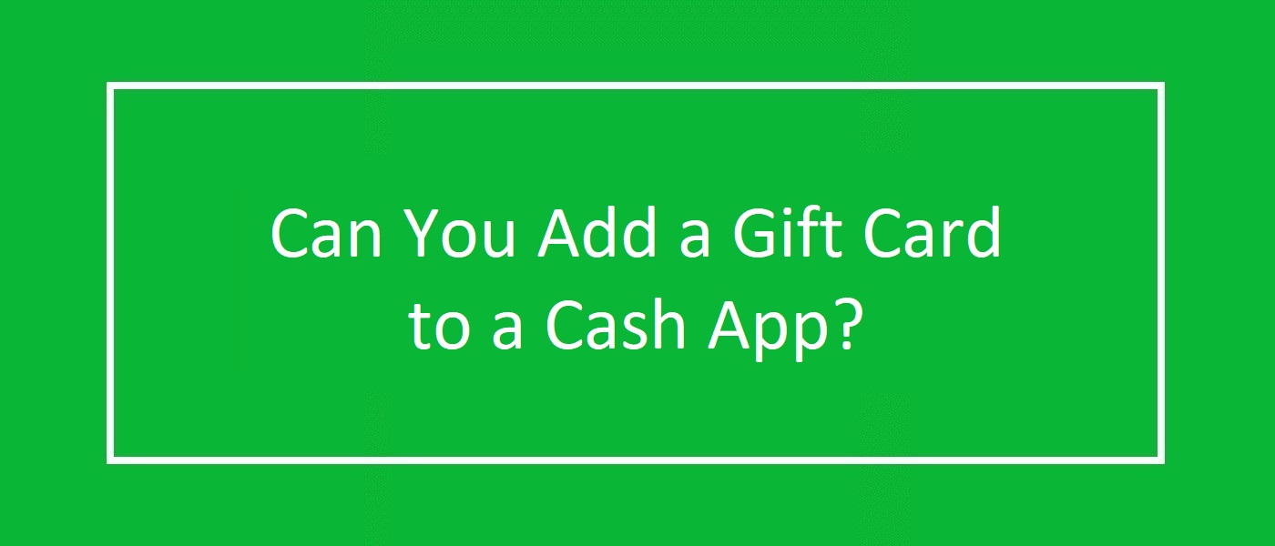 How do I transfer money from a gift card to a Cash App?