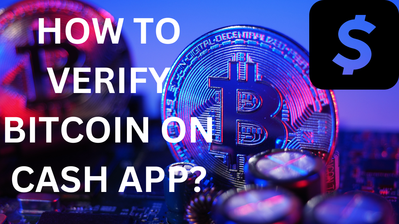 How to enable btc verification on Cash App?