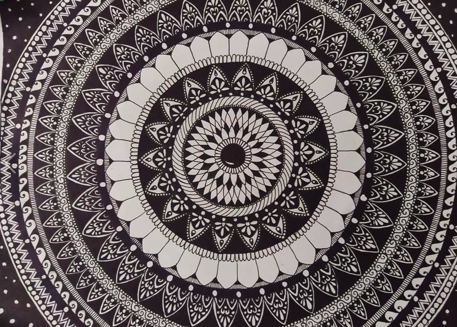 Creative mandala art