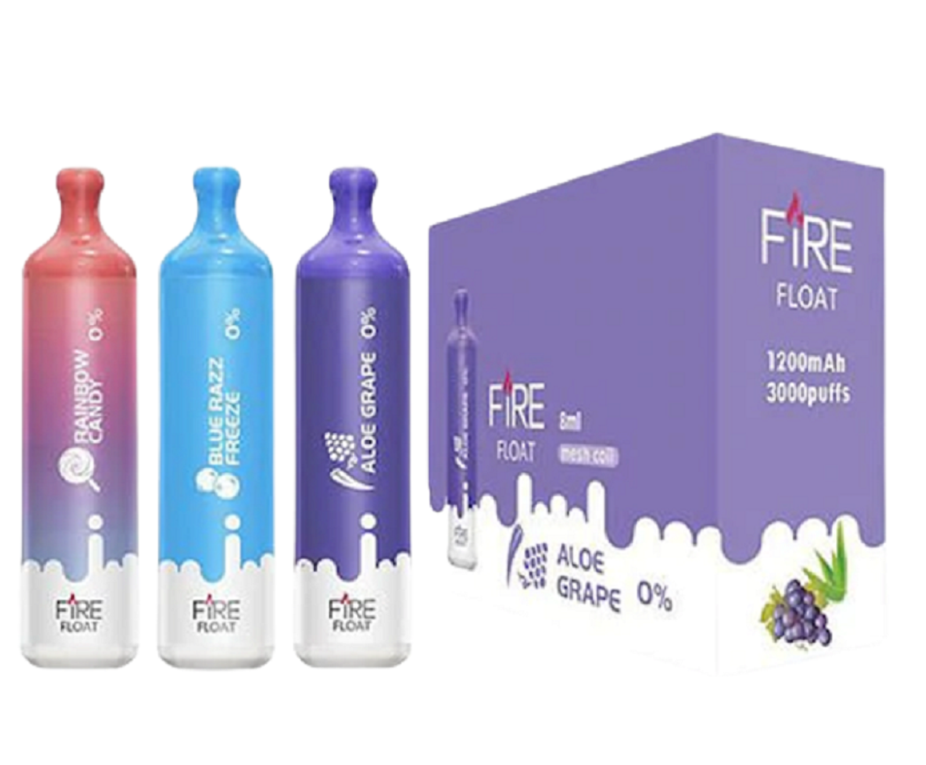 Fire FLOAT 0% Disposable Device - 3000 Puffs - 10 Pack | Easywholesale