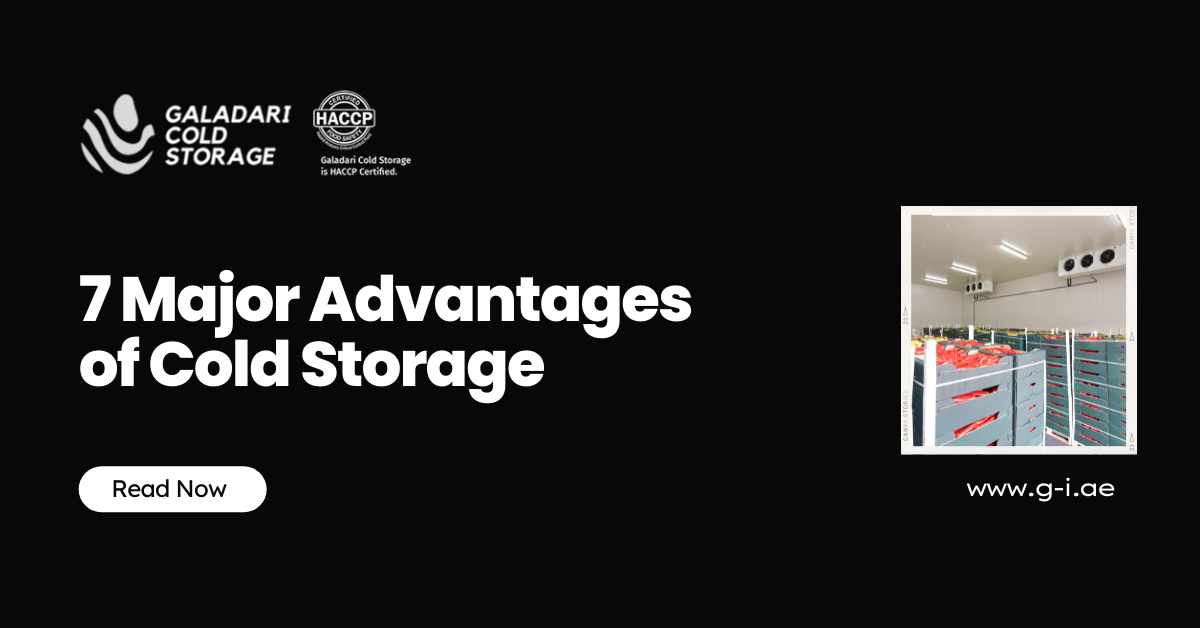 7 Major Advantages of Cold Storage