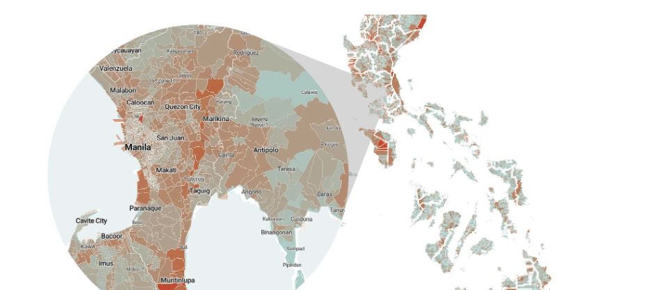 How exposed is your barangay to different natural hazards?