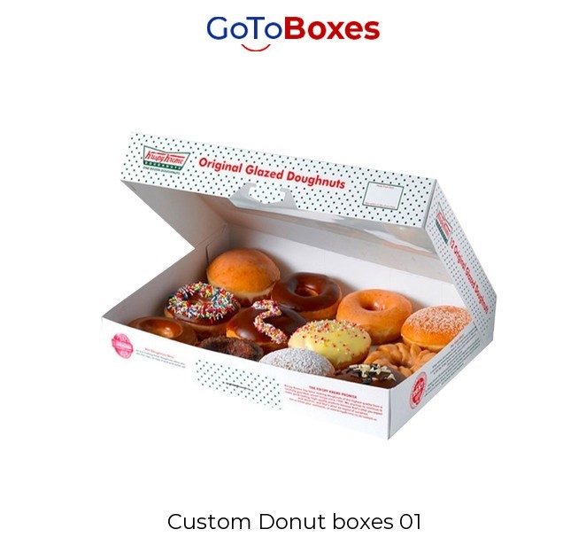 Buy Custom Donut Packaging Boxes at a Wholesale rate