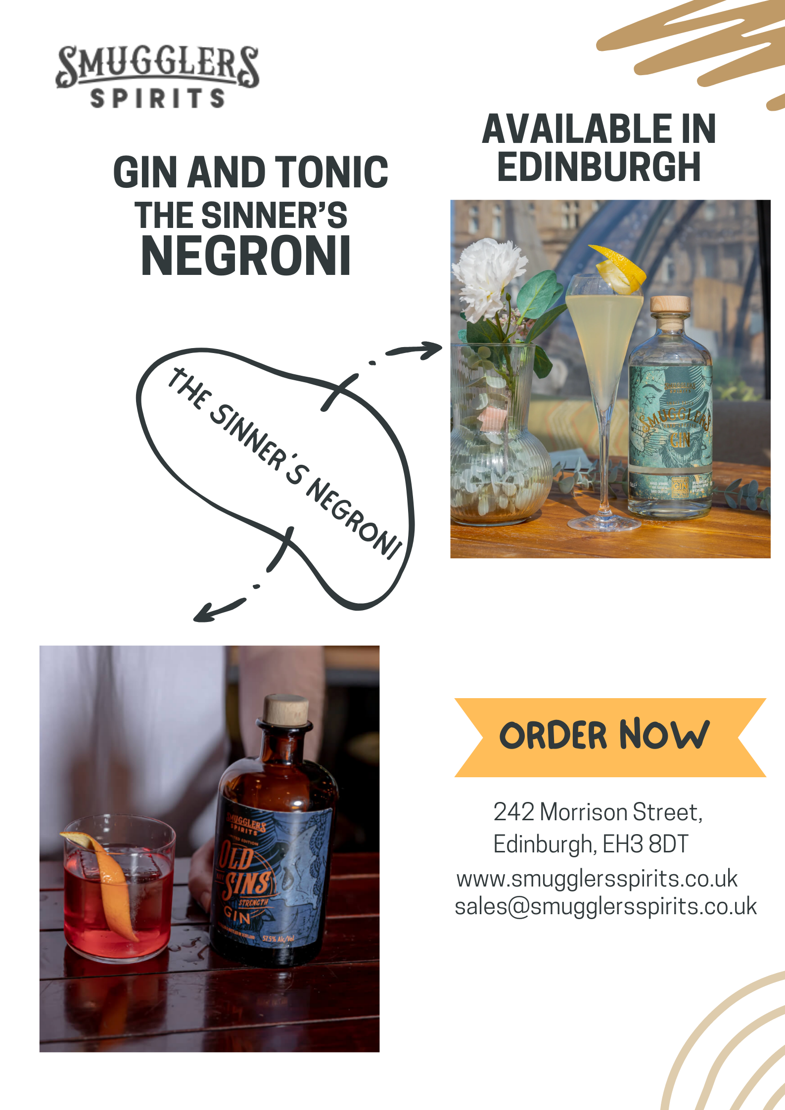The Best Smugglers Spirits Gin and Tonic