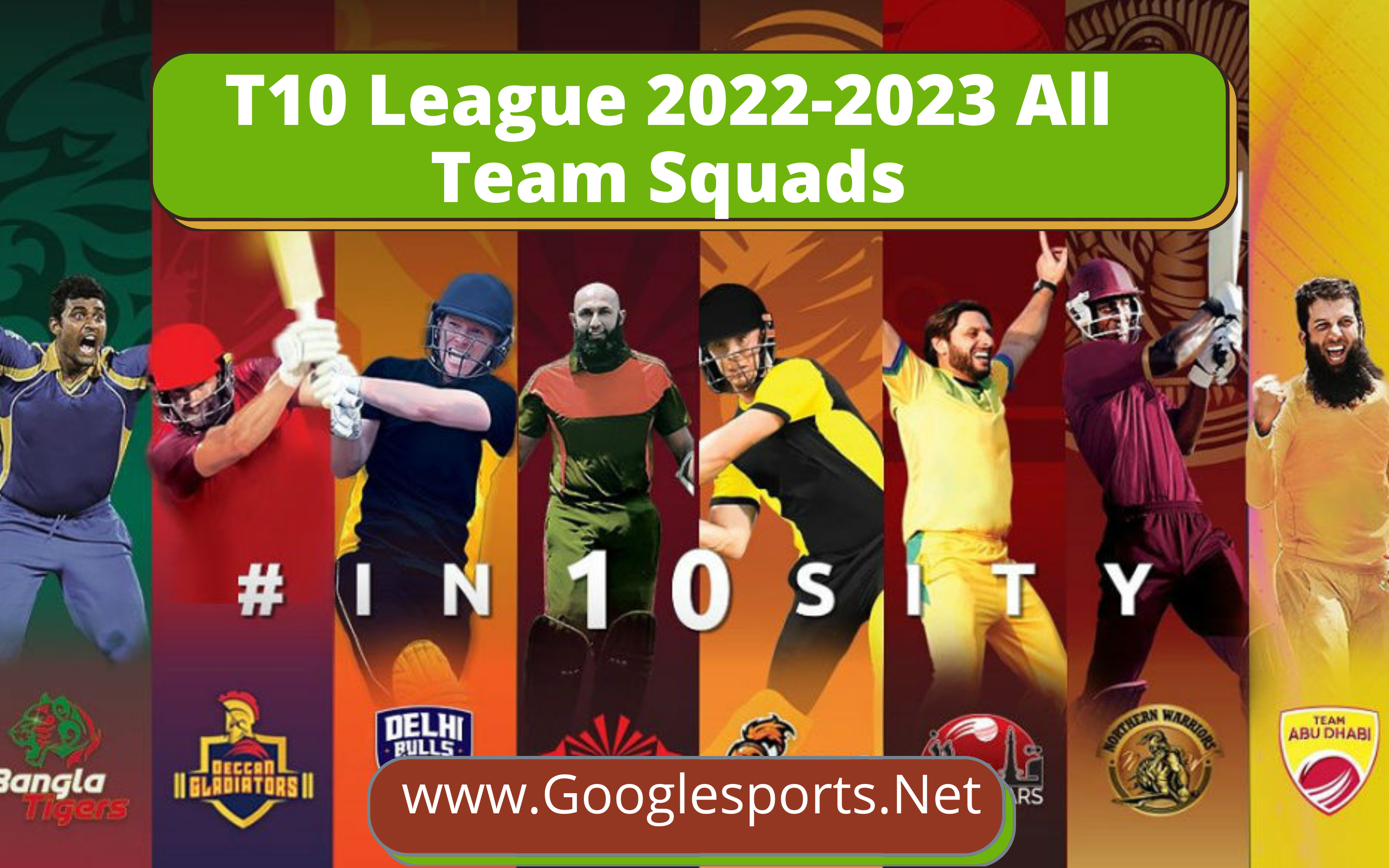 Abu Dhabi T10 League 2022 Squad: Full Team And Player Lists