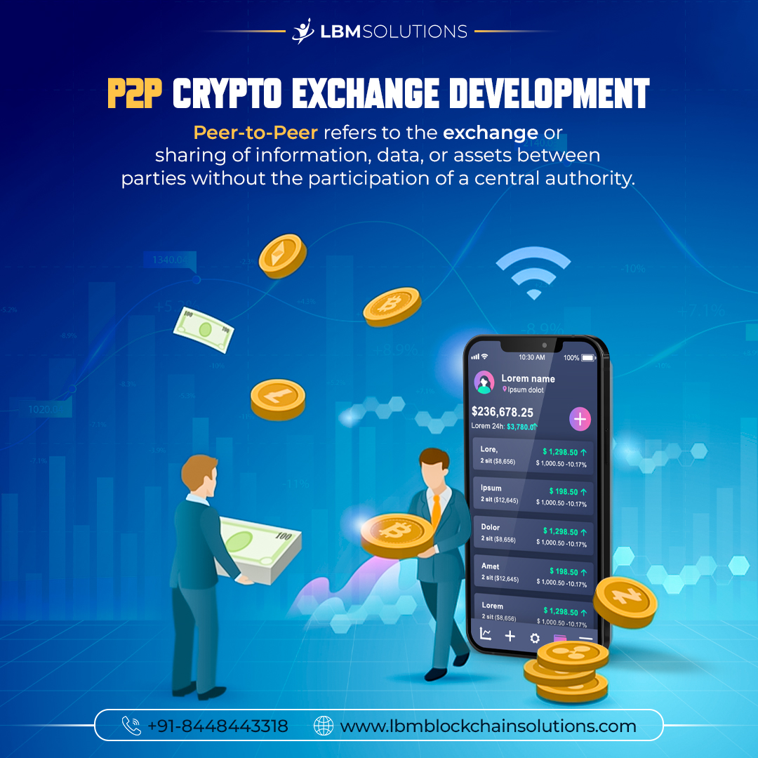 P2P Crypto Exchange Development - A Complete Guide