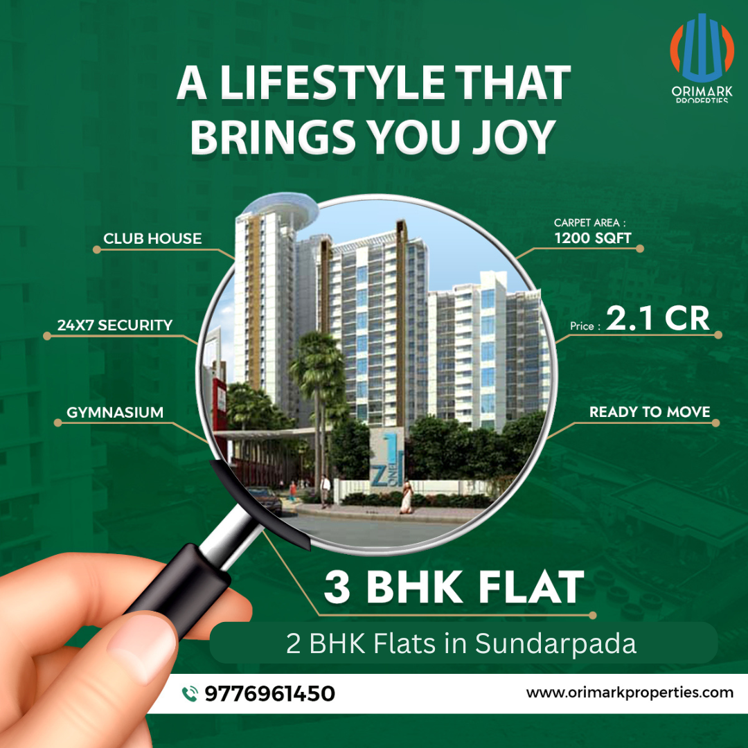 Where Comfort, Value & Location Come Together: 2 BHK Flats in Sundarpada