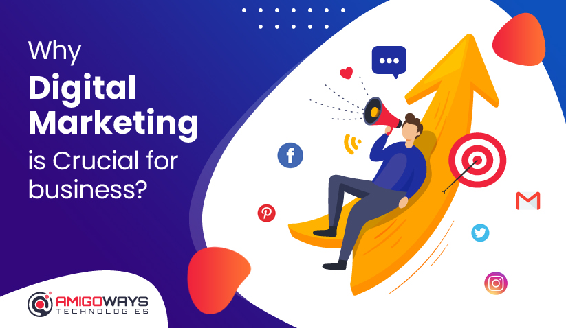 Why Digital Marketing is Crucial For Business?  - Amigoways Technologies