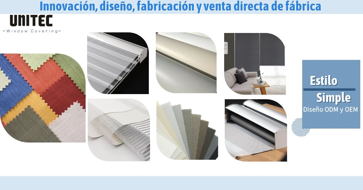Telas de cortinas y persianas