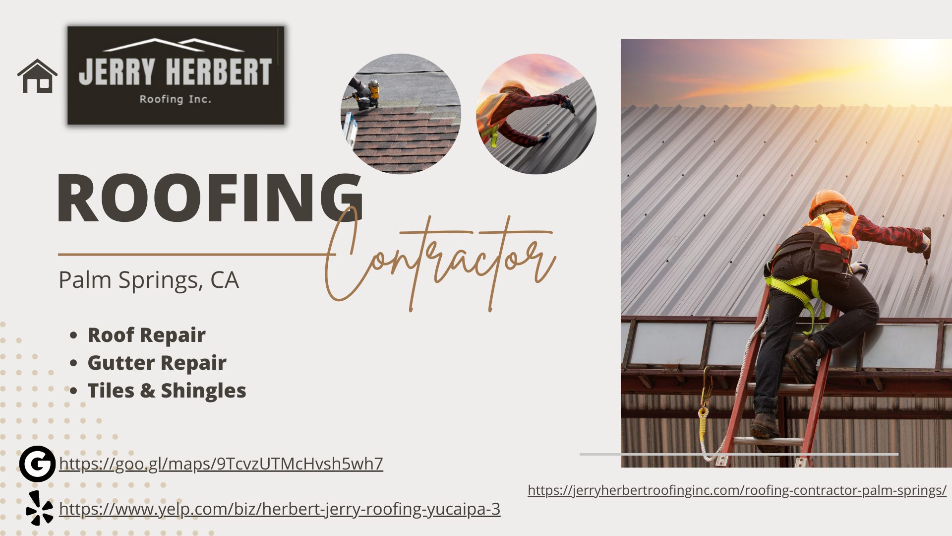 Sign you need a roof repair