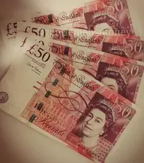  FAKE 50 POUNDS NOTES