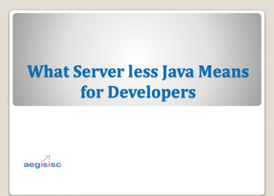 What is the serverless java