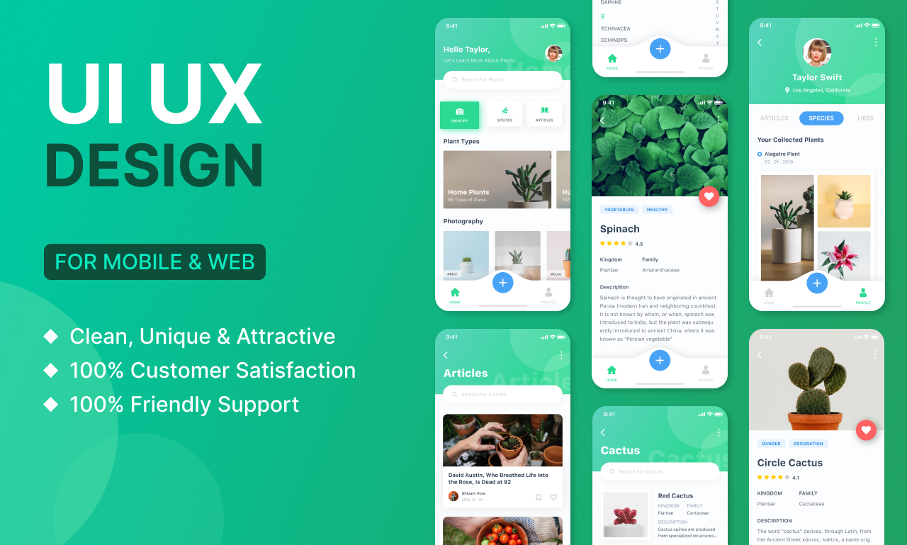 I will create a mobile app UI UX design
