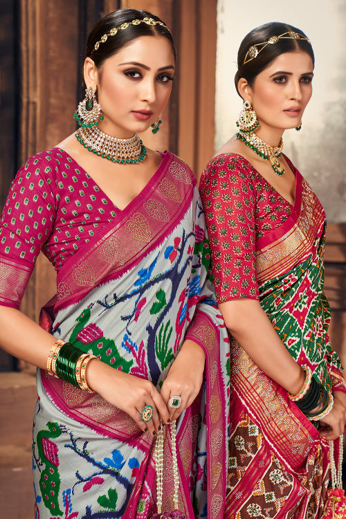 How to Style Your Patola Silk Sarees – A Complete Guide