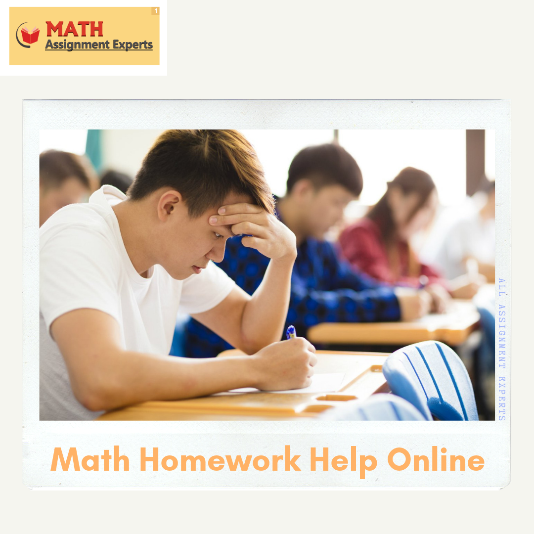 Math homework help