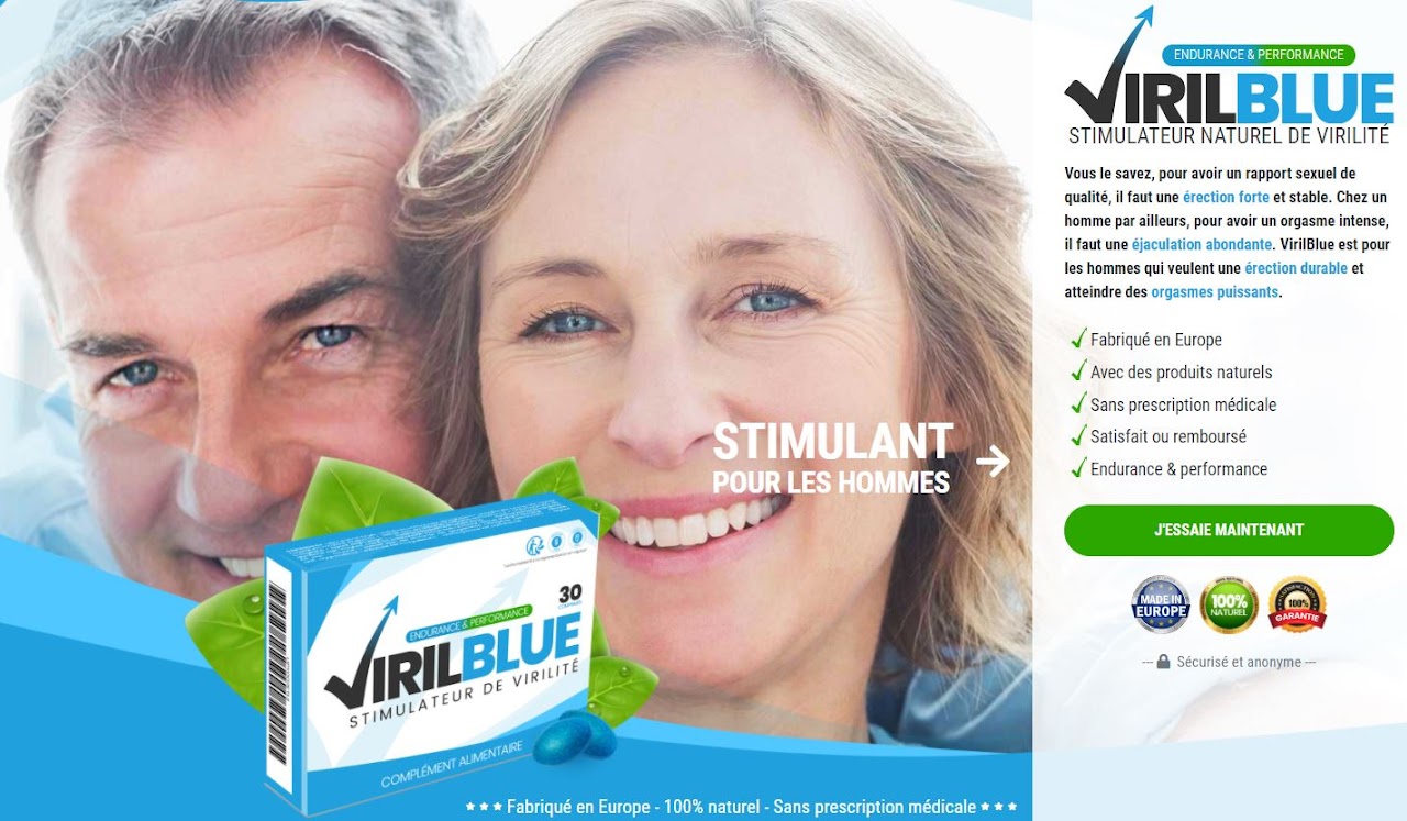 VirilBlue Des ingrédients [uniques et efficaces]?