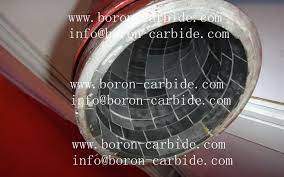 boron carbide nozzle
