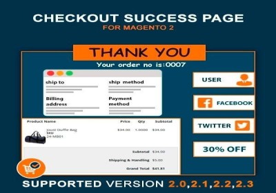 Checkout Success Page for Magento 2