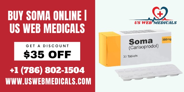 Buy Soma Online Overnight Delivery | US WEB MEDICALS